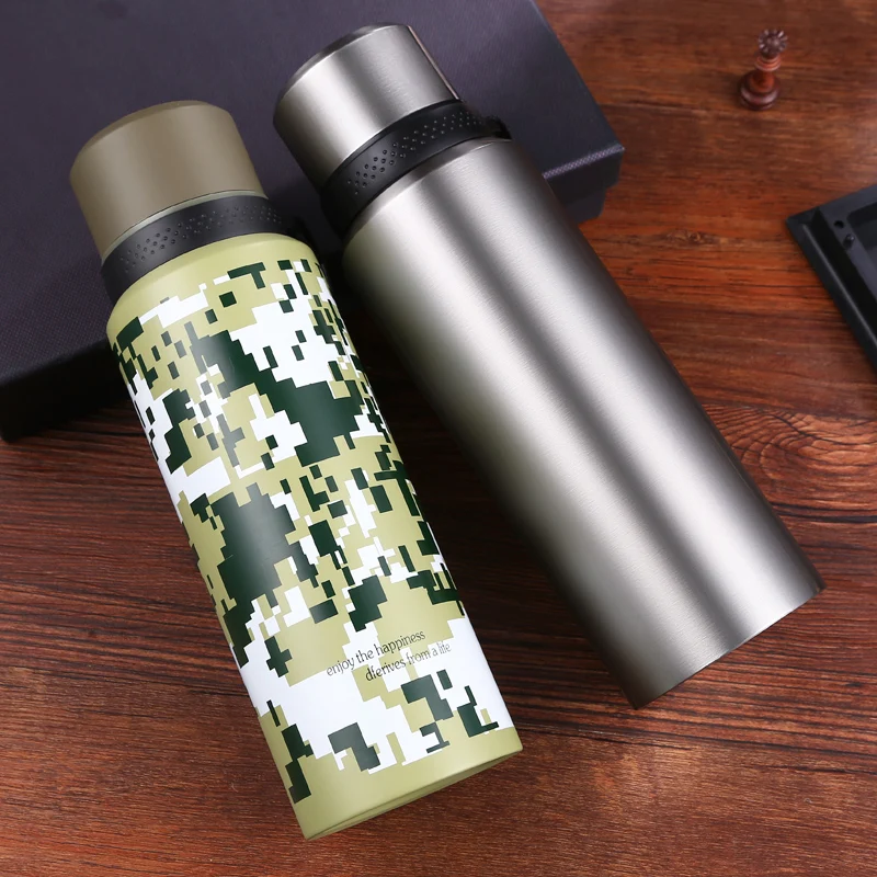 ONE SUS 304 Vacuum Mug 800ml/1000ml Sports Thermoses Double Insulated