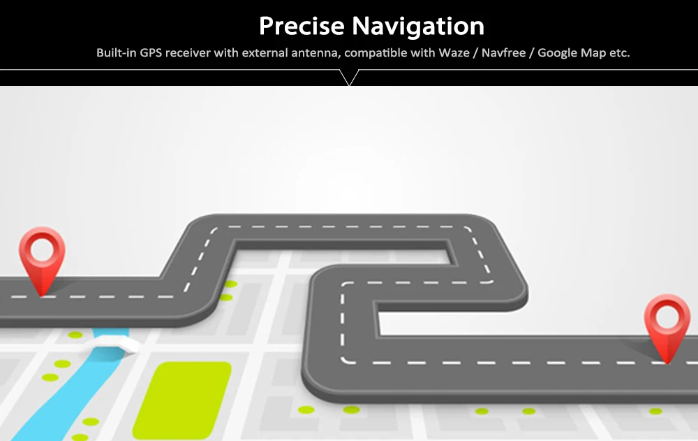 Top Universal RM - CT0008 7 Inch Car Multimedia Player 1 Din Retractable Screen Android 6.0 GPS Navigation BT Radio Receiver 2