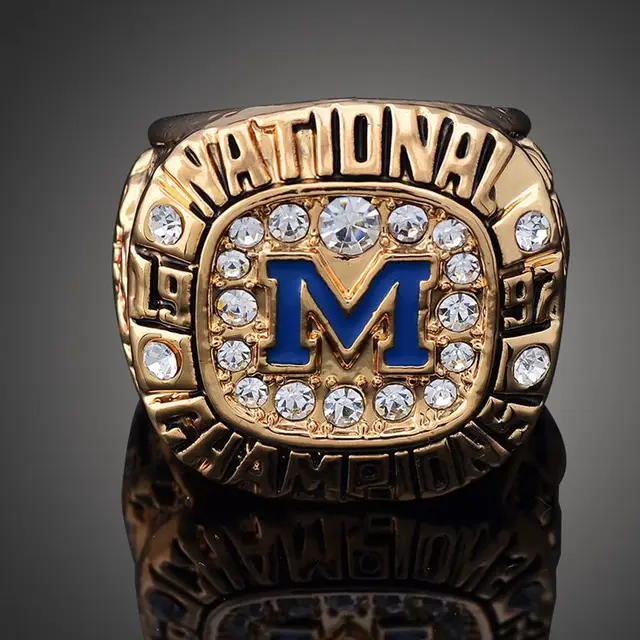 1997 Michigan Wolverines Men's Football NCAA National Championship Ring