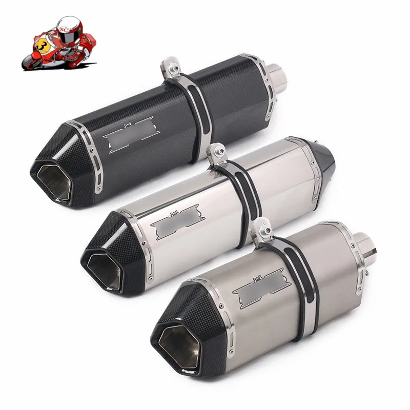 

Universal Motorcycle Exhaust Pipe Escape Modified Moto Muffler Silencer DB Killer Sticker For NVX 155 R6 Dirt Bike ATV