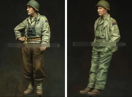 1/35 модельная фигурка из смолы наборы WW2 США солдаты Несобранные