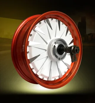 

DC48V 2000W 45KM / H 12 inch 35H high power motor electric car wheel motor DIY accessories