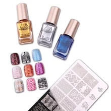 6 мл lulaa Профессиональный лак для штамповки ногтей сладкий цвет лак для ногтей конфеты цвета лак для стемпинга искусство