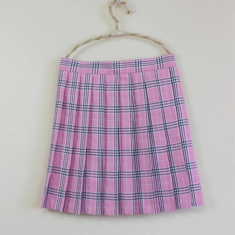 black mini skirt The New Campus Style High-waisted A-line Skirt Sweet Plaid Pleated Skirt School Uniform Skirt for Girls floral skirt