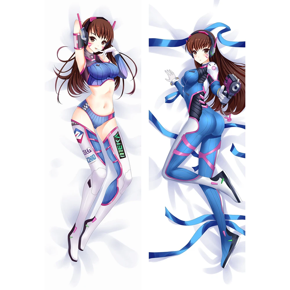 Аниме JK Game D.Va hana Song Dakimakura Чехол для подушки косплея Dva сексуальный спящий чехол