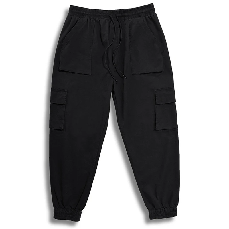 Online Frühling Männer cargo hosen tasche bleistift hosen sommer high street plus größe 6XL 7XL mens casual sport kühlen hosen armee grün Stretch