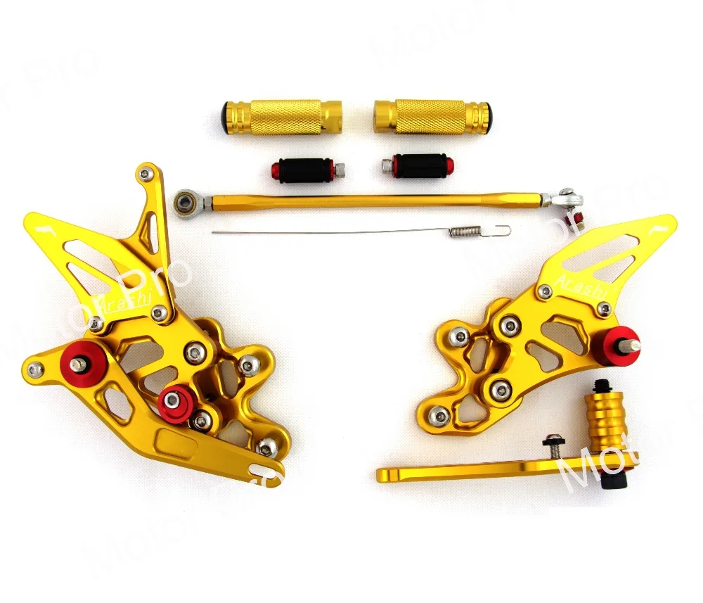 Adjustable Footrests For SUZUKI GSXR 600 750 2006 2010 2007 2008 2009