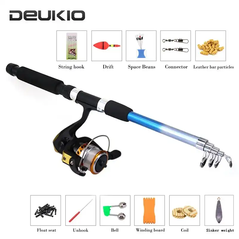 telescopic spinning combo