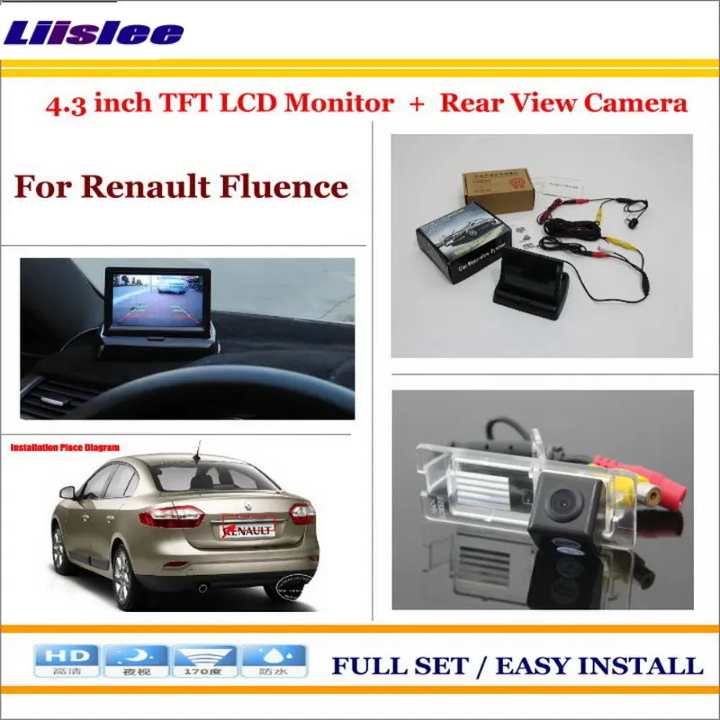 

For Renault Fluence - 4.3" TFT LCD Monitor + Car Rearview Back Up Camera = 2 in 1 Car Parking System