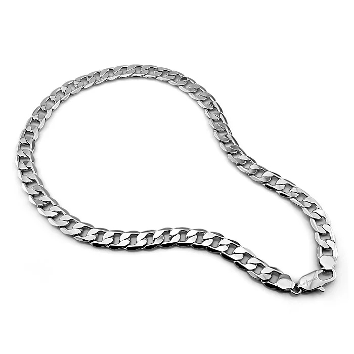 Tanie Gorąca wyprzedaż! mężczyźni 925 srebro bransoletka szeroka, 23 cm szerokość 12 mm długa lite srebro bransoletka biżuteria męska ze srebra próby 925