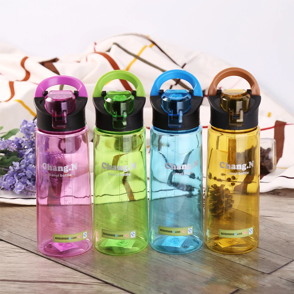 Bpa Free Water Bottles 4 Colors 600/650ml BPA Free Sport Bottle my bottle Leakproof Sport
