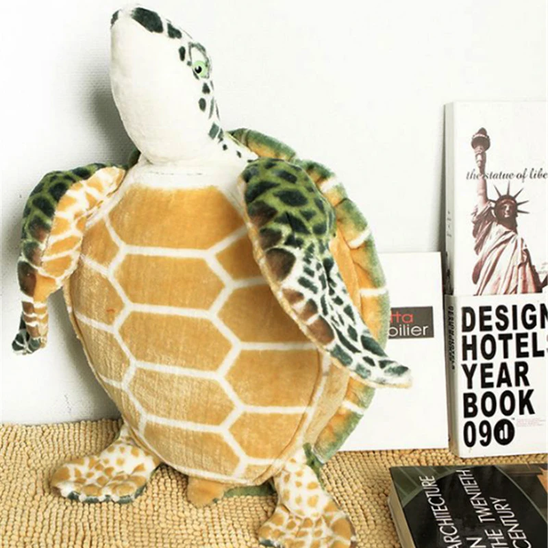 realistic stuffed turtle tortoise plush toy 3