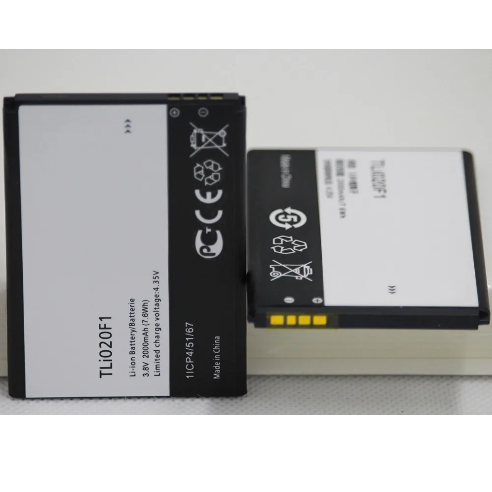 Внутренний аккумулятор для телефона Alcatel TLI020F1 One Touch Pop 2 5042d C7 7040 OT-7040 OT-7040D 5010 5010D OT5010