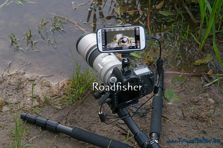 DSLR camera cell phone connector 8
