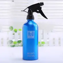 Yfashion 500 мл многоразовый спрей для укладки волос бутылочки парикмахерский инструмент лак для волос многоцветный Алюминиевый распылитель(синий
