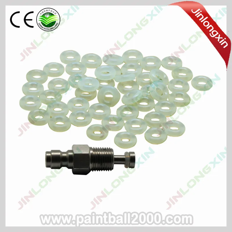 

SPUNKY 100 pcs/lot Paintball Airsoft Air Gun One Way Foster Fill Nipple Kit Polyurethane Oring