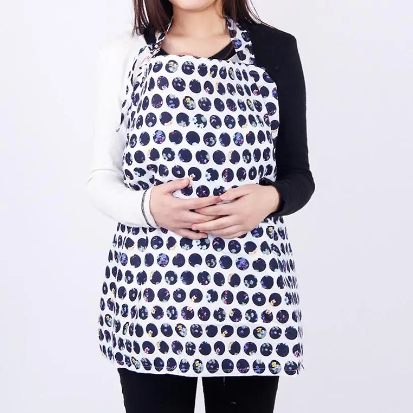 Portable Nursing Cover Cotton Breastfeeding Cover Women Apron For