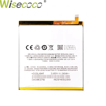 

WISECOCO 2PCS Original 3000mAh BA612 Battery For Mei zu 5 S M5S M612Q M612M Mobile Phone High Quality In Stock + Tracking Number