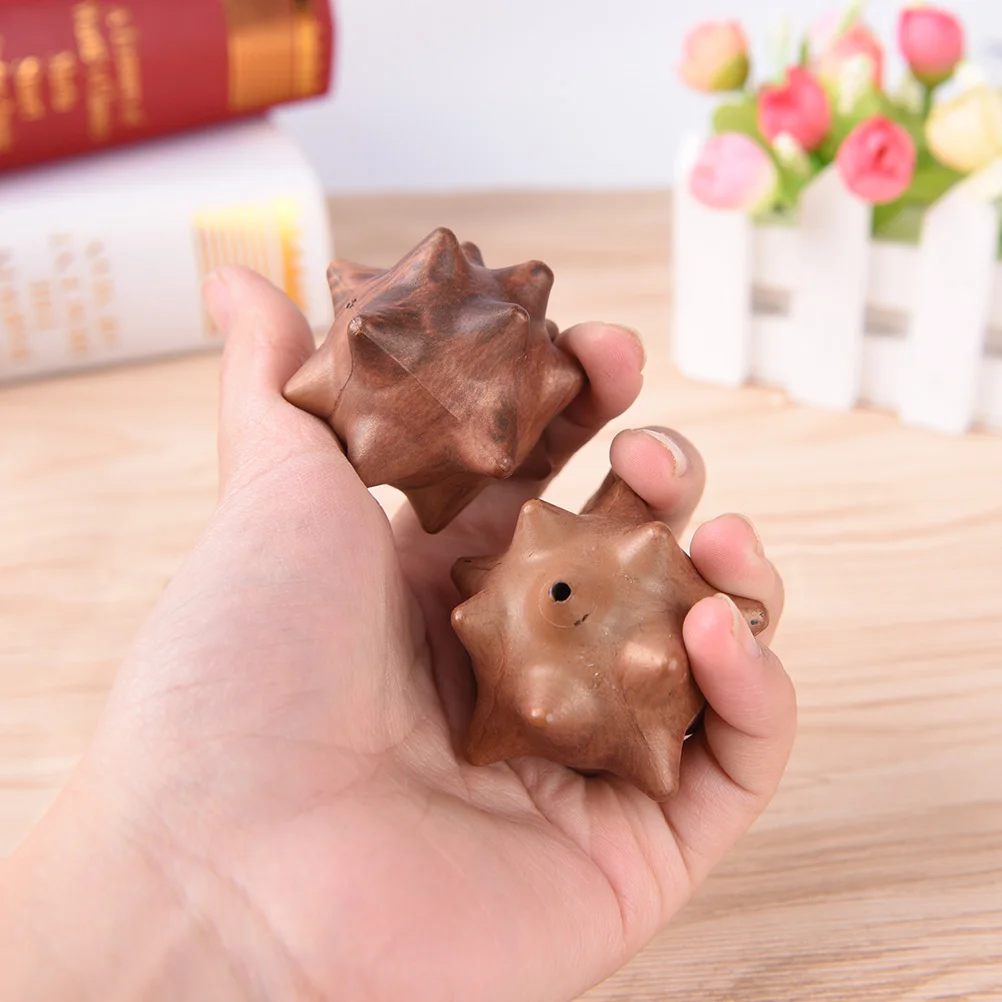 1PC Massager Vietnam Traditional Ball Design Fragrant Massager Roller Wood Body Foot Reflexology Acupuncture