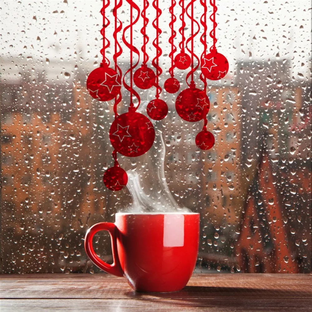 Swirls лента звезда DIY водонепроницаемые наклейки на стену для гостиной стены окна
