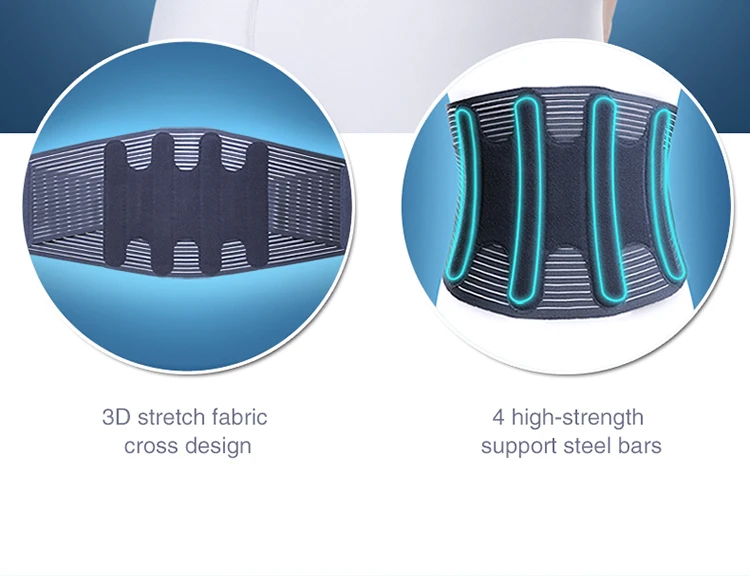 Поясничный пояс для поддержки позвоночника унисекс Регулируемый эластичный Поясничный диск грыжа позвоночника поясница облегчение боли в спине