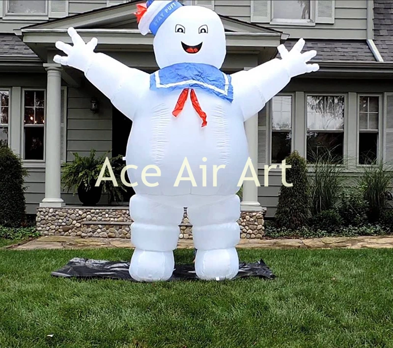 giant inflatable halloween decoration blow up inflatable ghost buster cotton candy