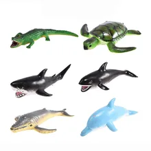 Обучающая научная игрушка с морскими животными имитация модели игрушки для детей подарок для детей