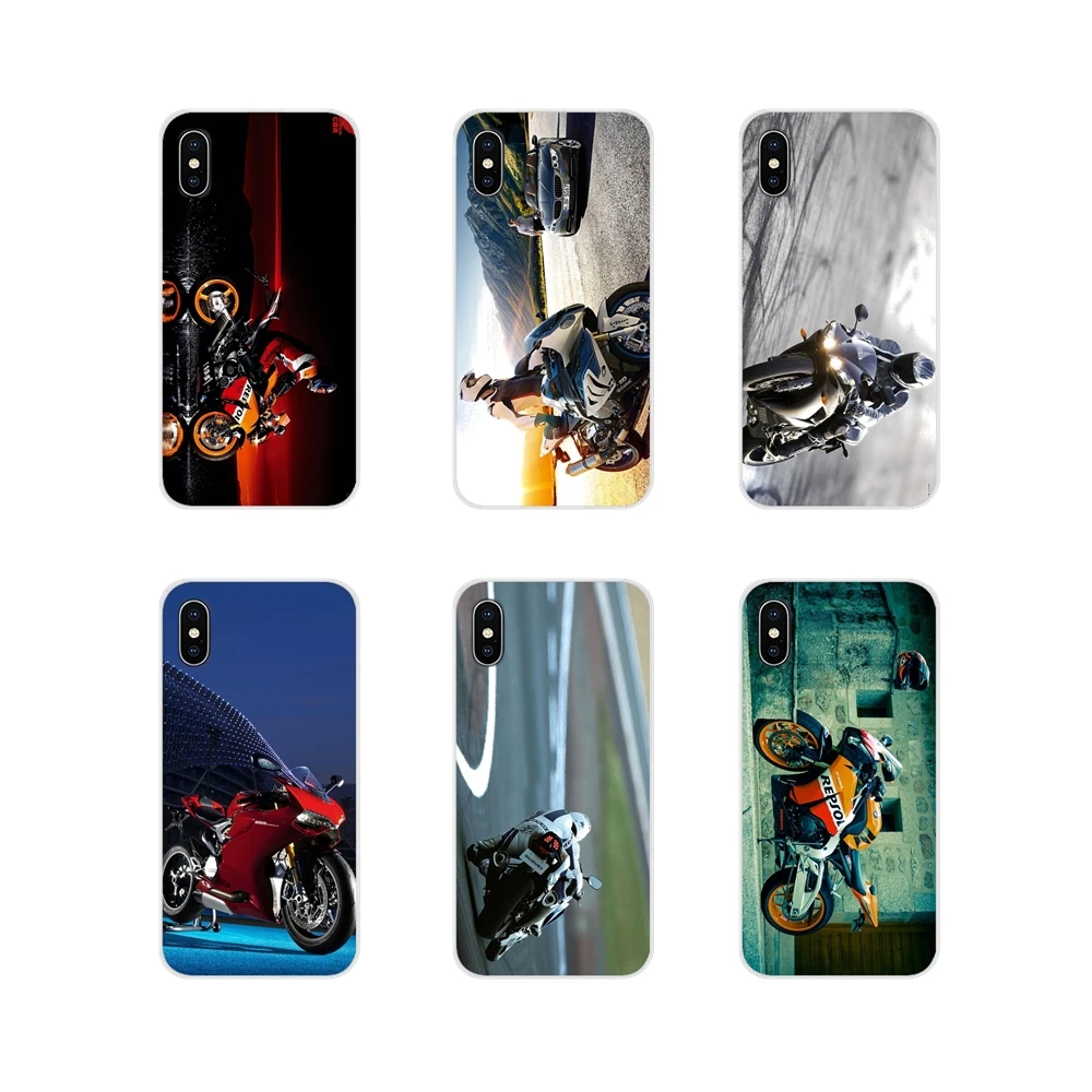 Мягкий силиконовый чехол для Xiaomi Redmi Note 6A MI8 Pro S2 A2 Lite Se MIx 1 Max 2 3 Oneplus 6T Honda CBR Motor Racing