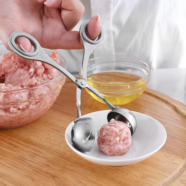 Fantastic Kitchen Meatball Maker Stainless Steel Meat & Poultry Tools DIY  Fish Meat Ball Maker Meatball Mold Tools - AliExpress