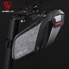 Wheel up New Arrival Waterproof Mountain Road Bicycle Tail Bag Saddle Bags Bike Pouch Mountain Road Reflective Cycling Seat Bag