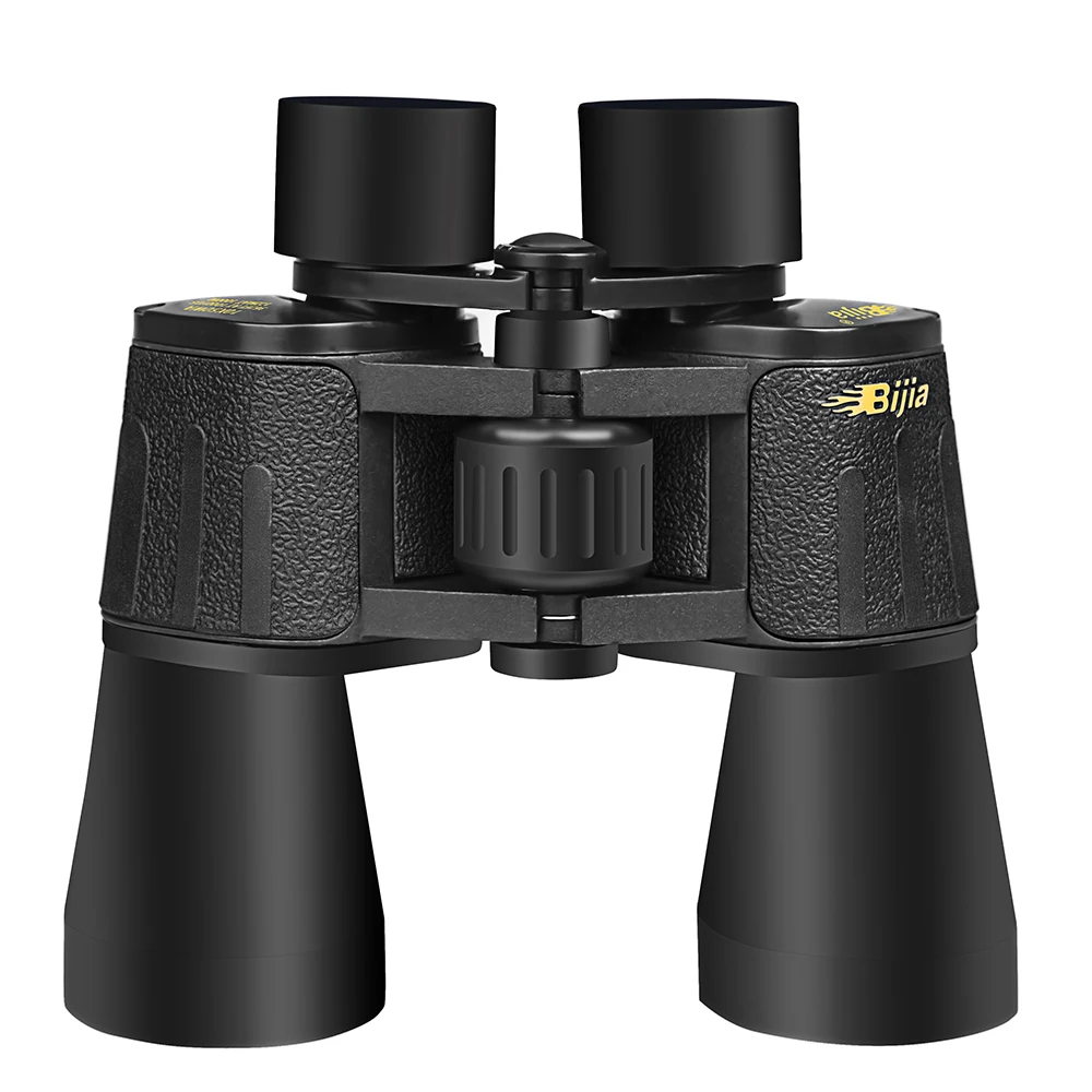Binóculos de Dobramento Telescópio de Caça Profissional ao ar Livre para o Concerto de Viagem Bijia Binocular Visão Prisma Grande Angular 10×50 hd