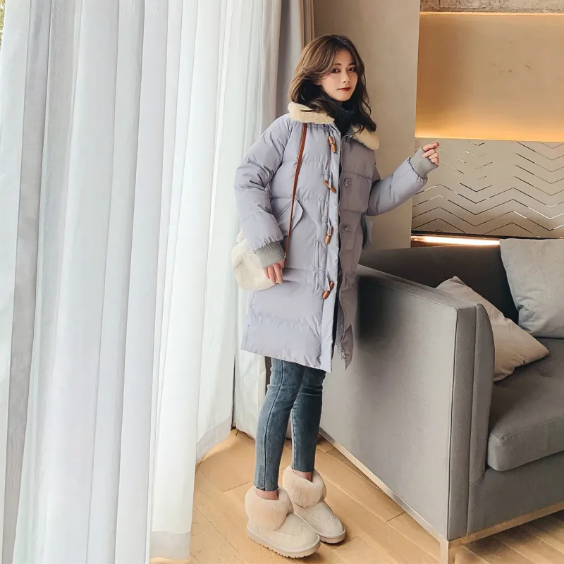

Warm Winter Jacket Women Parkas Mujer 2019 Down Parkas Long Female Causal Slim Jacket Coat Zipper Thick Coat Outwear J441 LW621