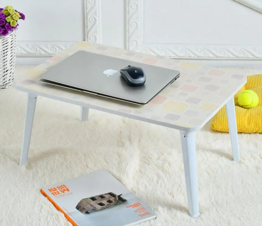 Fashion style Portable Lapdesks Folding Laptop Table Stand Holder Bed Sofa Tray Computer Desk Notebook Desk table SE23