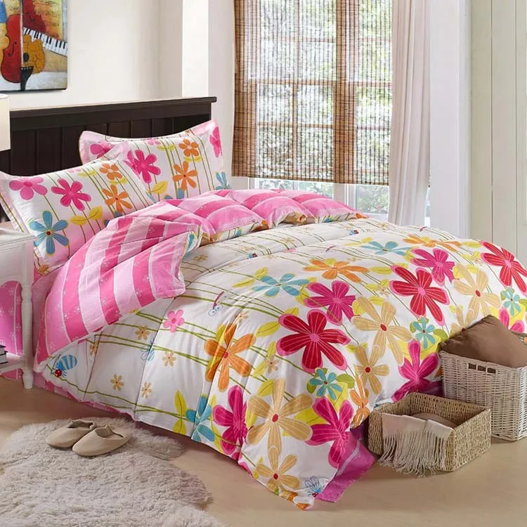 

2016 New 100%cotton Bedding Sets Bed Set Duvet Cover Bed Sheet Pillowcase bedclothes cover cartoon