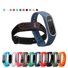 Smart bracelet millet Mi Band 2 sport silicone color strap for xiaomi mi band 2 replacement wristbands for Mi band 2 Smart Band