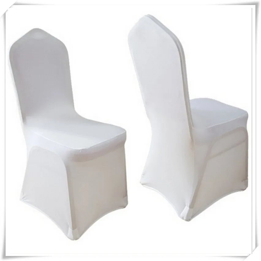 Factory Wholesale Luxury Fitted Fancy Universal White Polyester Spandex