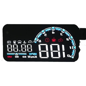

EANOP sBright Auto Hud Display Car HUD Obd2 Car Speed Projector Speedometer Obd Gauge KM/H MPH