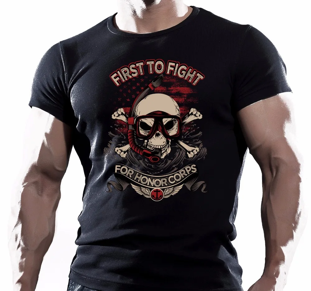 custom military tee shirts