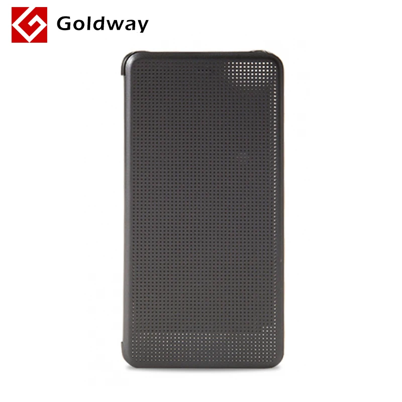 Original Xiaomi Mi 5S Mi5s PC + PU Leather Case Flip Dot Matrix Smart Display Cover Wake UP 1Pcs
