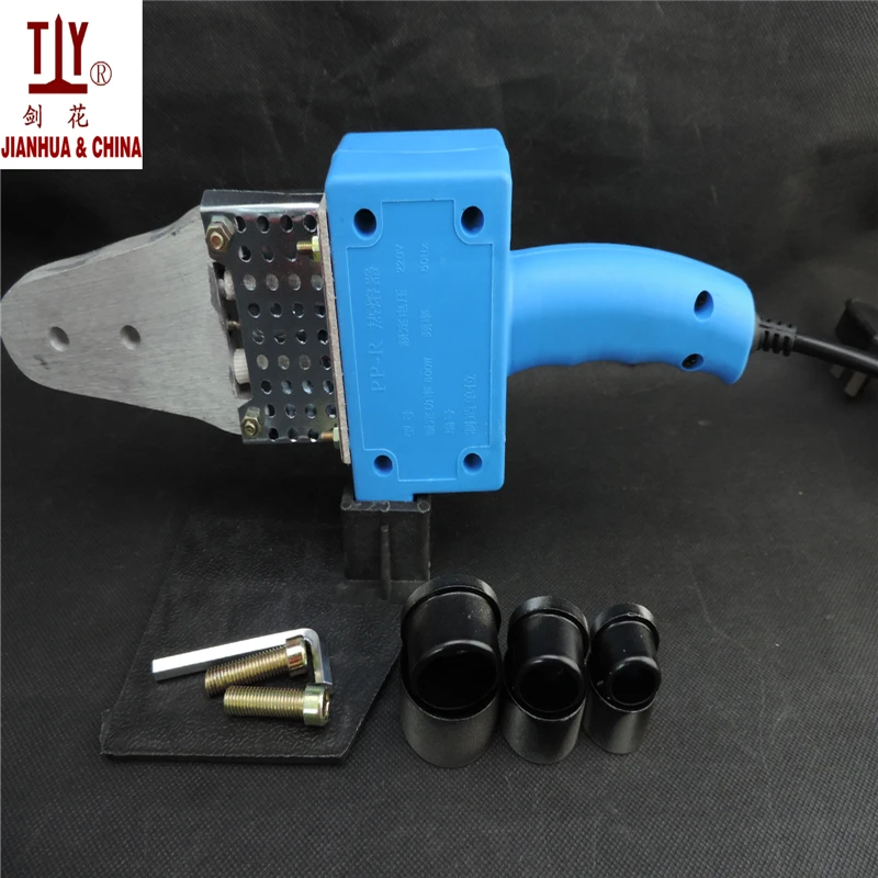 Temperature controled AC 220/110V 600W 20mm/20mm/32mm Plumber tool plastic pipe welding ppr plastic welder machine