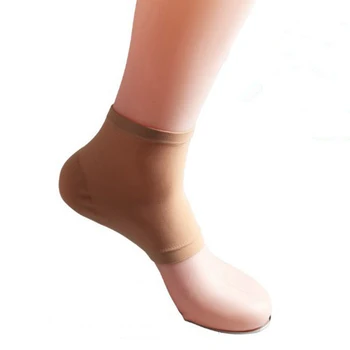 

1 Pair Moisturizing Silicone Heel Socks Open Toe SPA Socks for Dry Hard Cracked Heels Foot Skin Care Protectors