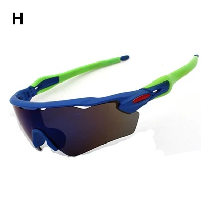 H Велосипедные очки UV400 для мужчин и женщин, велосипедные очки, MTB, спортивные солнцезащитные очки для пешего туризма, рыбалки, защитные очки для бега gafas - Цвет: H