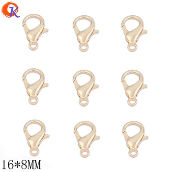 

Cordial Design 100pcs 16*8mm KC Gold Color Lobster Clasps Hooks Jewelry Findings Wholesale Lots Lobster Clasps CDWB-517231-1