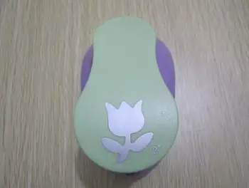 

free shipping 2"(5.0cm) tulip EVA foam punch craft punch DIY punch greeting card handmade puncher Scrapbook puncher