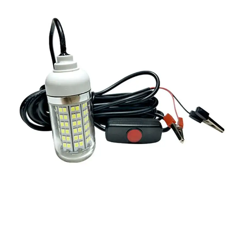 AKDSteel IP68 108LED подсветка для рыб профессиональная подводная рыболовная лампа с