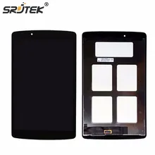 Srjtek For For LG G Pad 8.0 V480 V490 LCD Display Matrix Touch Screen Digitizer Panel Sensor Glass Tablet Assembly Replacement