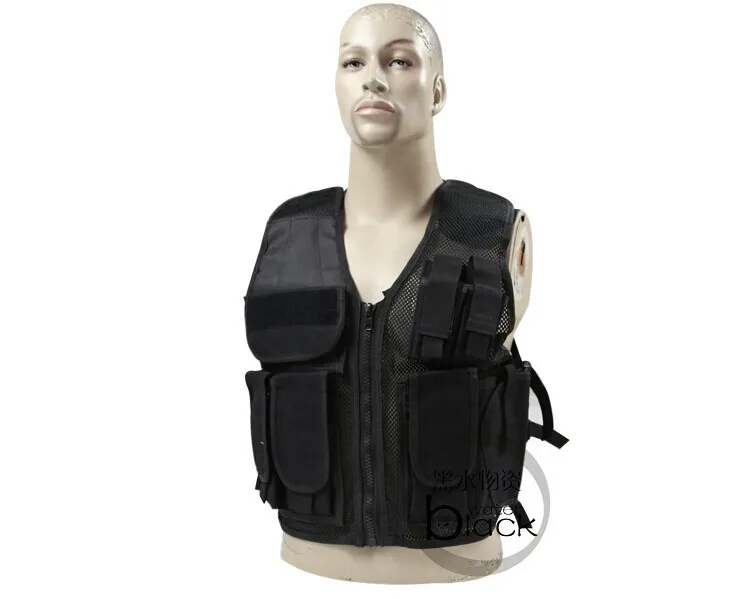 

military tactical vest molle CS combat training protective equipment Army fans outdoor vest breathable