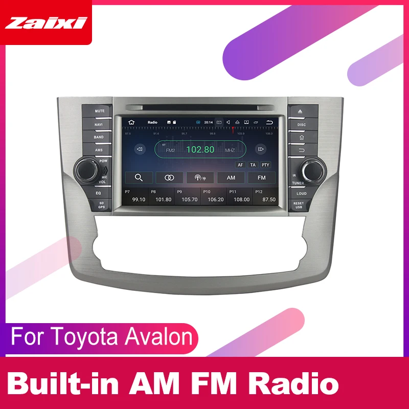 Perfect ZaiXi 2 DIN Auto DVD Player GPS Navi Navigation For Toyota Avalon 2010~2013 Car Android Multimedia System Screen Radio Stereo 4