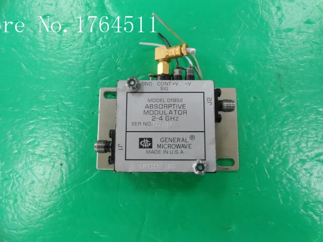 

[BELLA] GENERAL MICROWAVE D1952 2-4GHZ SMA RF bias