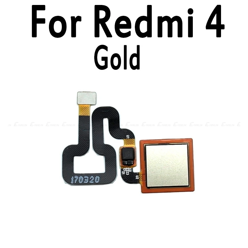 اللمس ID بصمة الاستشعار ماسحة فليكس كابل ل Xiaomi Redmi 4X4 برو رئيس 5 زائد الوطن العودة زر مفتاح استبدال أجزاء